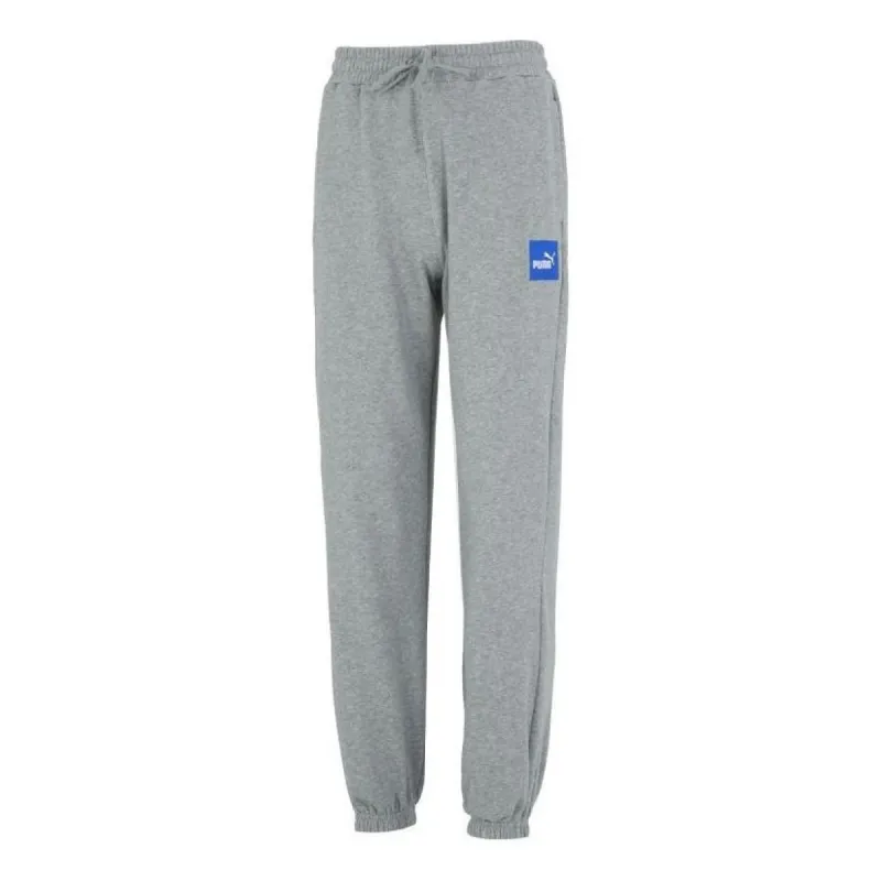 PUMA Running Sportwear Pants 'Grey' 674643-03 sold by KicksCrew