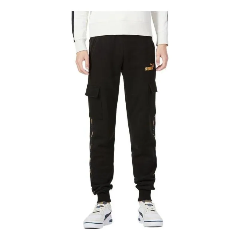 PUMA Casual Cargo Sideline Pants 'Black' 674359-01 sold by KicksCrew