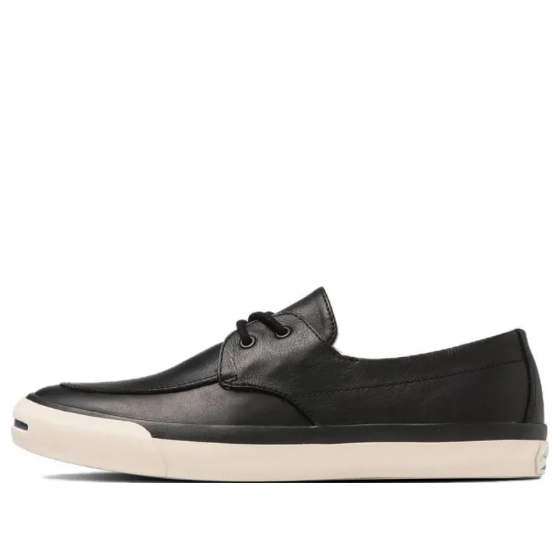 Converse Jack Purcell Moccasins RH 'Black' 33301130 sold by KicksCrew