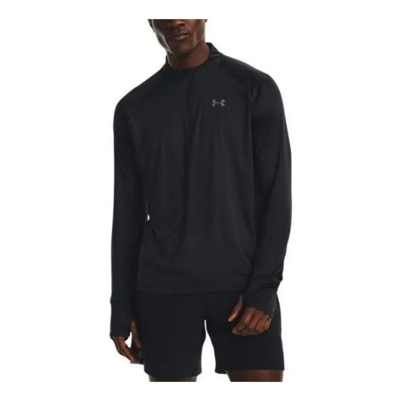 Under Armour Iso-Chill Up Pace ΒΌ Zip Top 'Black' 1377877-001 sold by KicksCrew