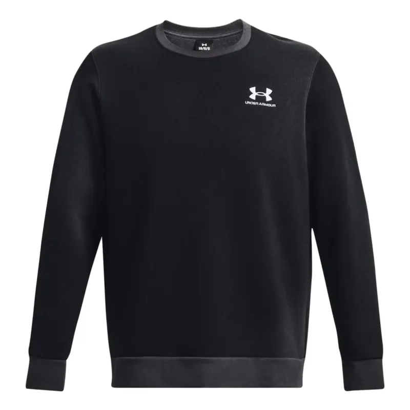 Under Armour Essential Fleece Crew 'Black' 1381213-001 sold by KicksCrew