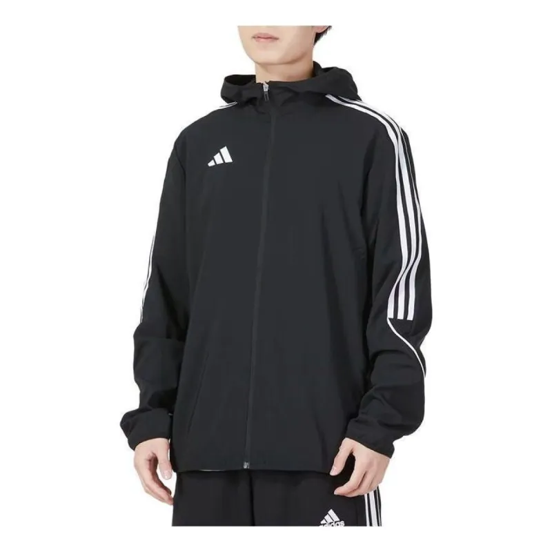 Adidas Tiro 23 League Windbreaker Jackets 'Black' HZ9066 sold by KicksCrew