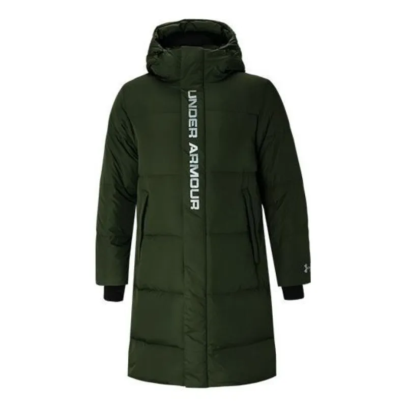 Under Armour Bench Coat Down Jacket 'Green' 1353556-330 sold by KicksCrew