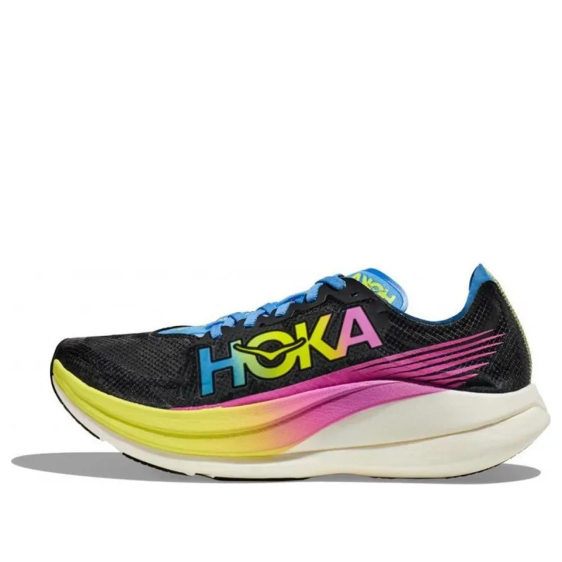 HOKA ONE ONE Rocket X 2 'Black Rainbow' 1127927-BKML sold by KicksCrew