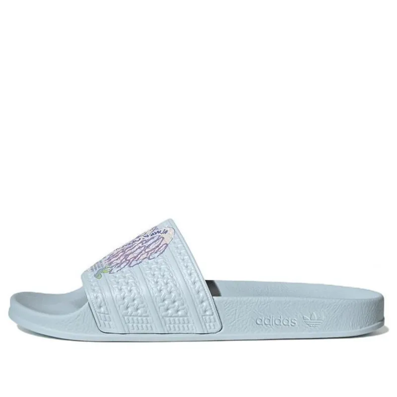 Adidas Adilette Slide 'Almost Blue' HR0094 sold by KicksCrew