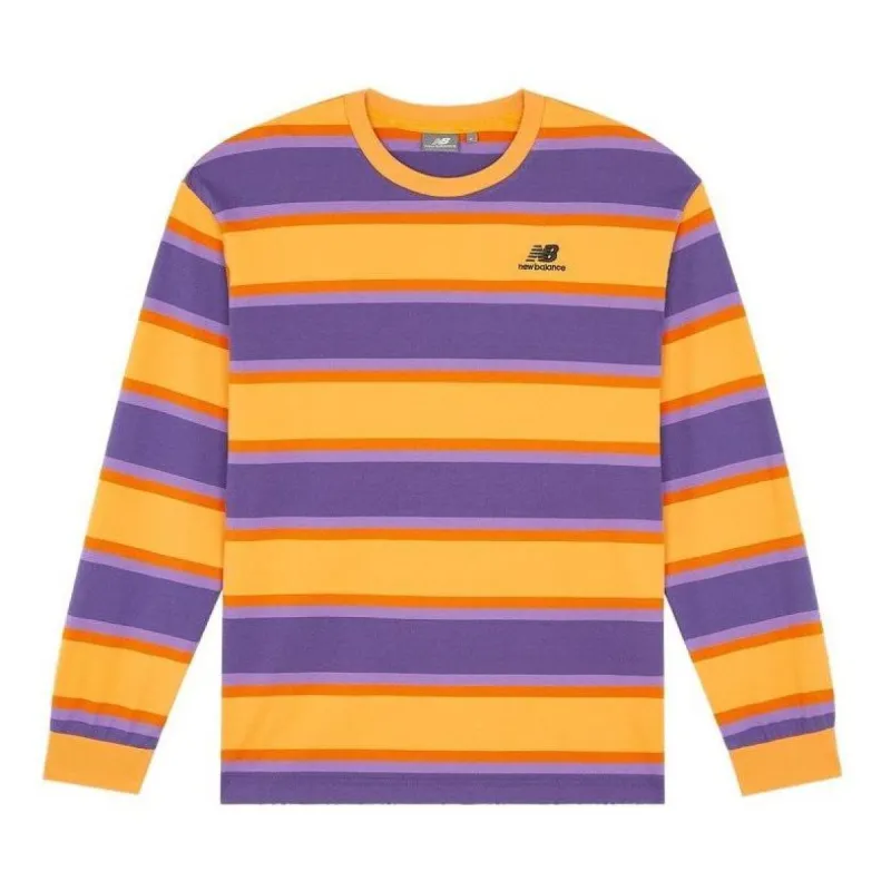 New Balance Classic Long Sleeve Tee 'Orange Purple' 5DC17073-PUR sold by KicksCrew