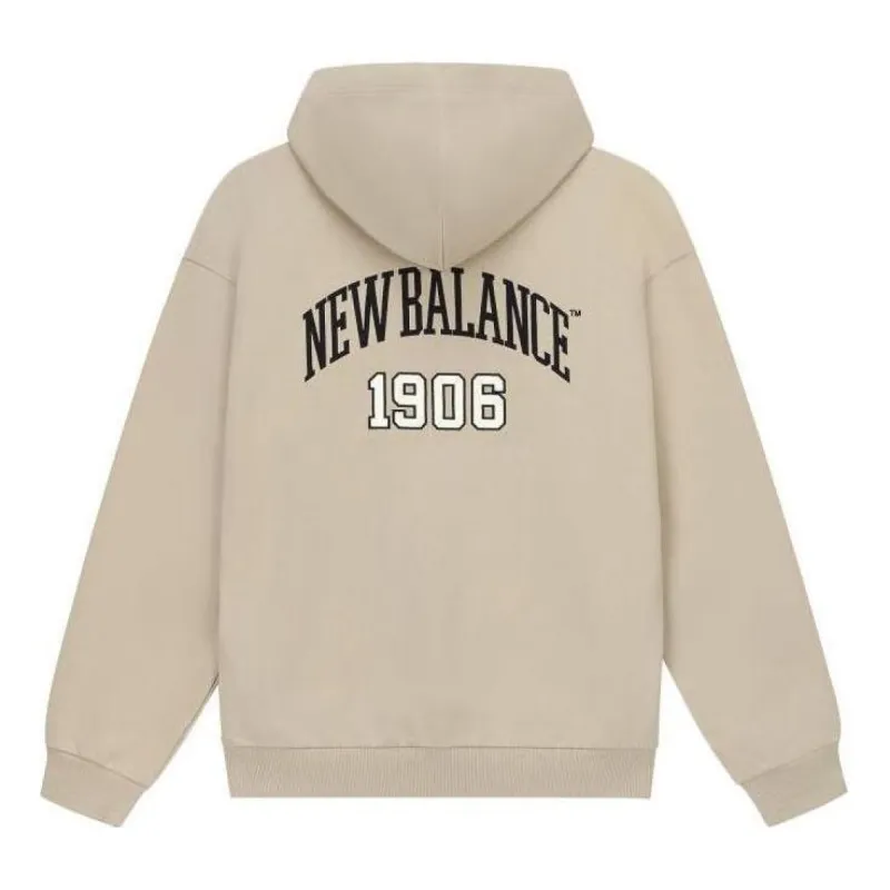 New Balance Varsity Fleece Hoodie 'Beige Black' 5CD38831-LBE sold by KicksCrew