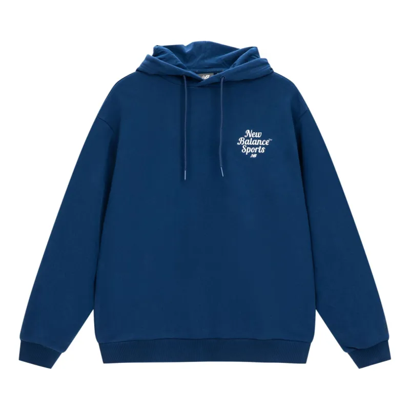 New Balance Sportswear Hoodie 'Blue White' 5CD38061-NV sold by KicksCrew
