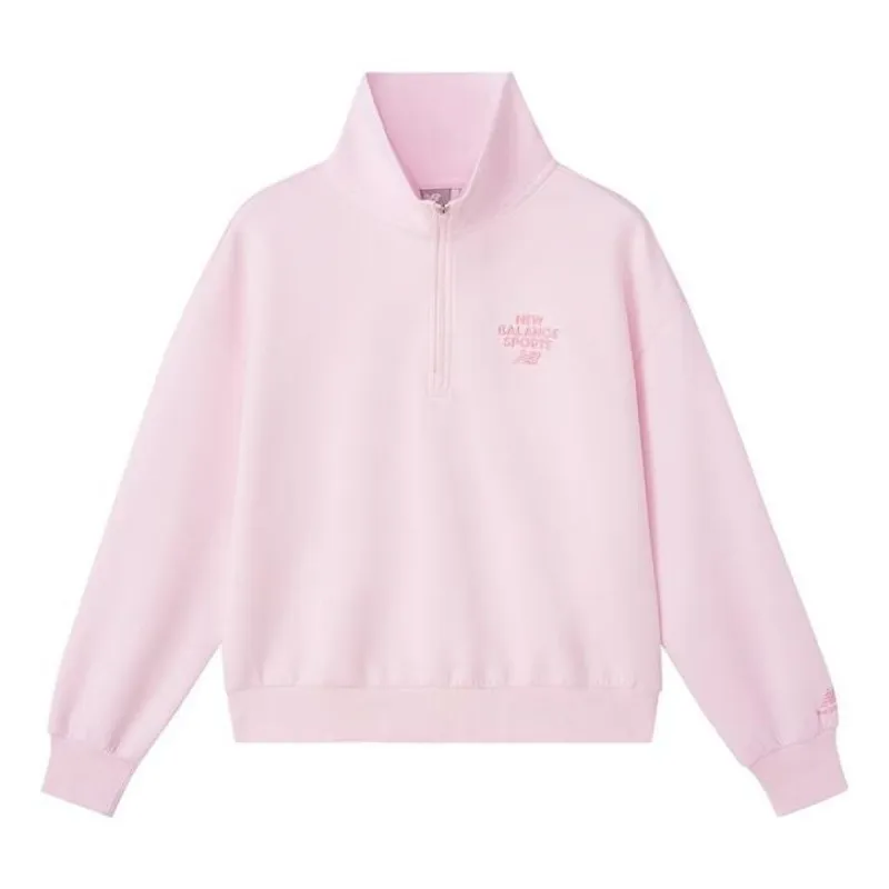 (WMNS) New Balance Sport Pullover 'Pink' 5CD12162-PKZ sold by KicksCrew