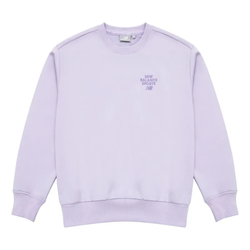 New Balance Logo Print Pullover 'Purple' 5CD12152-DV sold by KicksCrew