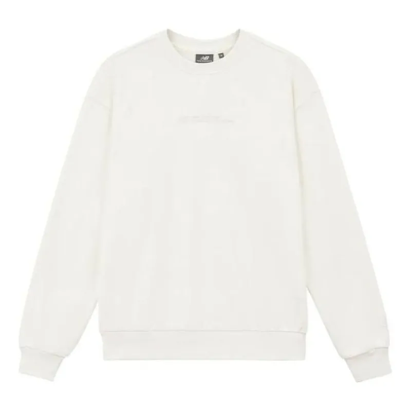 New Balance Casual Sweatshirt 'White' 5CD37231-IV sold by KicksCrew