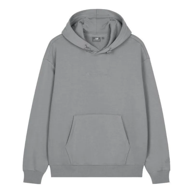 New Balance Lifestyle Casual Hoodie 'Grey' 5CD37221-DKG sold by KicksCrew