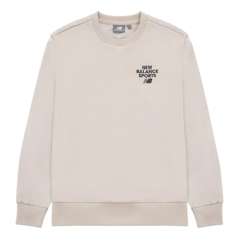 New Balance Sportswear Sweatshirt 'Beige' 5CD12023-LBE sold by KicksCrew