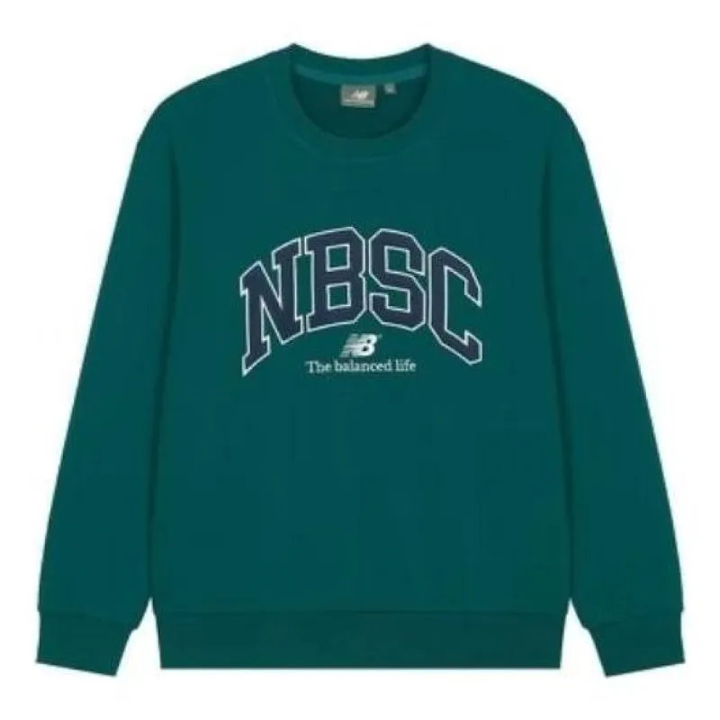 New Balance Casual Sports Sweatshirt 'Green' 5CC44333-GRN sold by KicksCrew