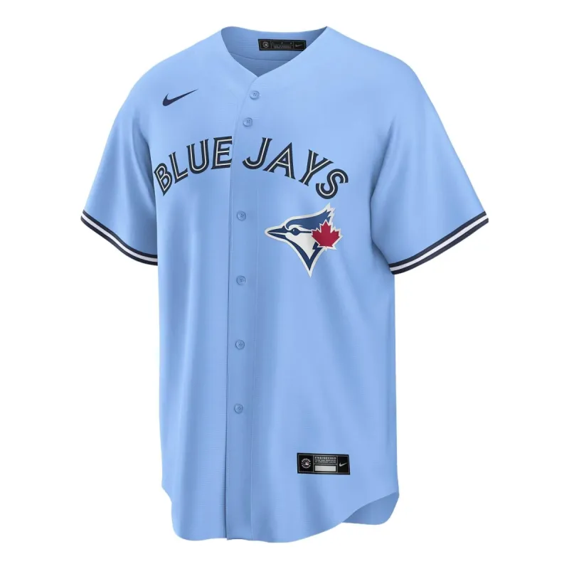 Nike x MLB Toronto Blue Jays Replica Baseball Jersey 'Vladimir Guerrero Jr. 27' T770TOBHTO7-G27 sold by KicksCrew