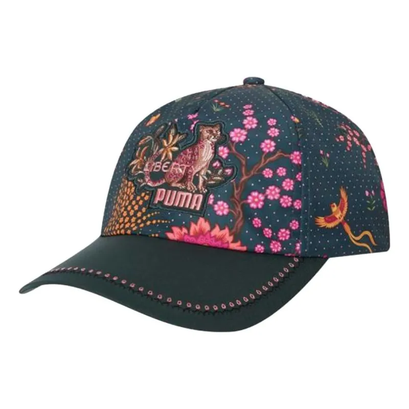 Puma x Liberty Wild Garden Cap 'Green Pink' 023105-01 sold by KicksCrew