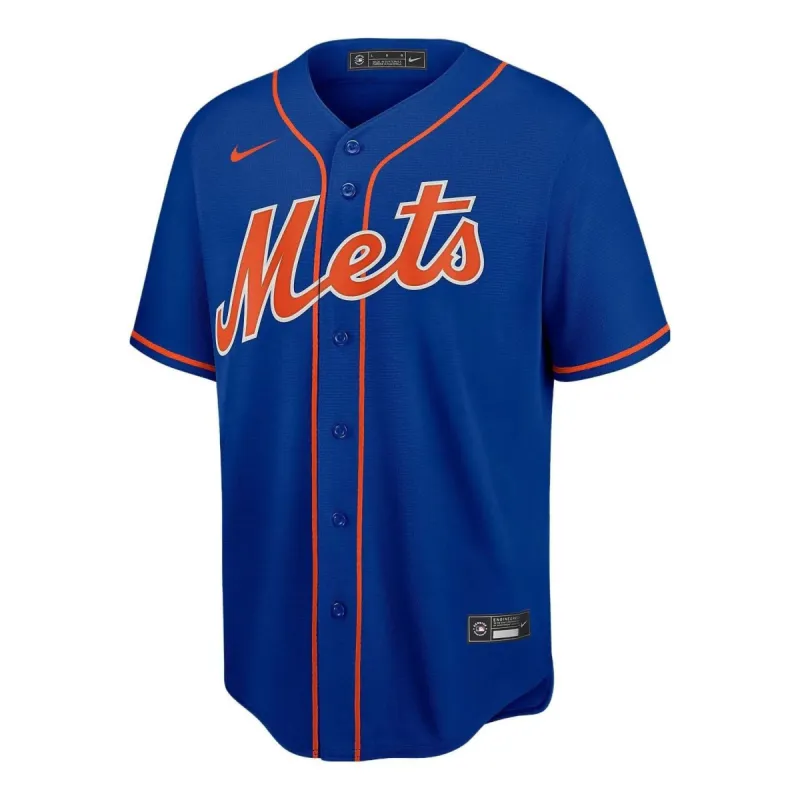 Nike x MLB New York Mets Replica Baseball Jersey 'Jacob deGrom 48' T770XVB-NM4 sold by KicksCrew