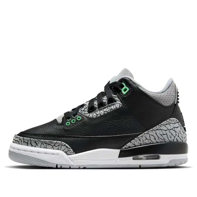 (GS) Air Jordan 3 Retro 'Green Glow' DM0967-031 sold by KicksCrew