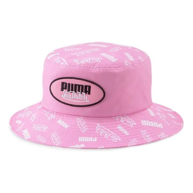 (WMNS) Puma x Von Dutch Bucket Hat 'Pink Black' 022882-01 sold by KicksCrew