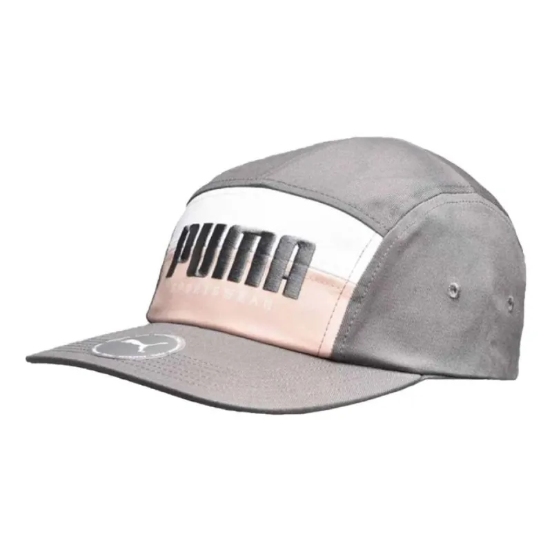 Puma 5 Panel Cap 'Grey Pink' 022544-02 sold by KicksCrew