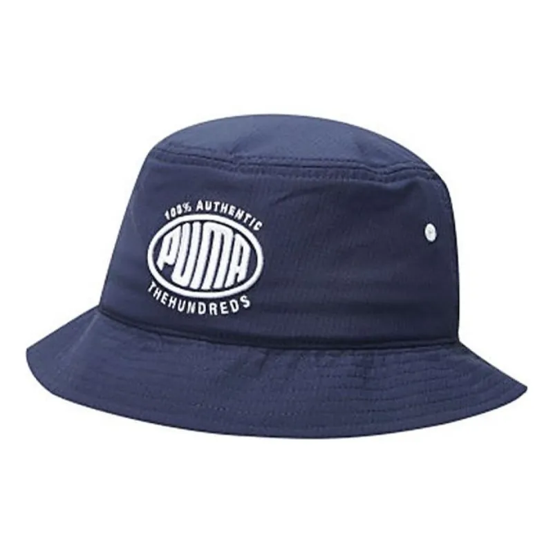 Puma x The Hundreds Bucket Hat 'Navy' 02258401 sold by KicksCrew