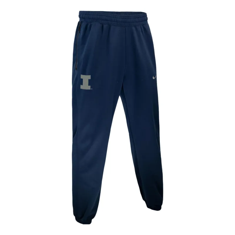 Nike Illinois College Spotlight Fleece Pants 'Blue' ZDO1787P652-ILL sold by KicksCrew