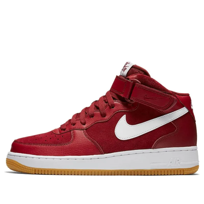 Nike Air Force 1 Mid '07 'Team Red White' 315123-608 sold by KicksCrew