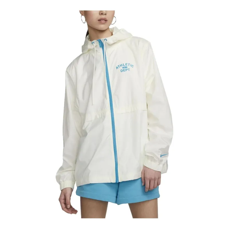 (WMNS) Nike Woven Jacket 'White' FJ5230-133 sold by KicksCrew