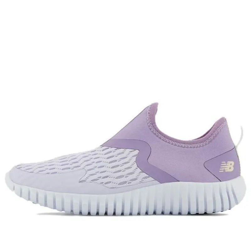 (TD) New Balance Aqua Drift V1 Sandal 'White Purple' ITAQDVP1 sold by KicksCrew