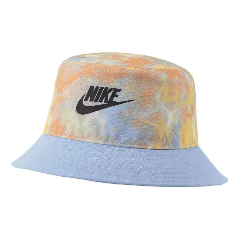 (GS) Nike Tie-Dye Bucket Hat 'Psychic Blue' DH1095-436 sold by KicksCrew