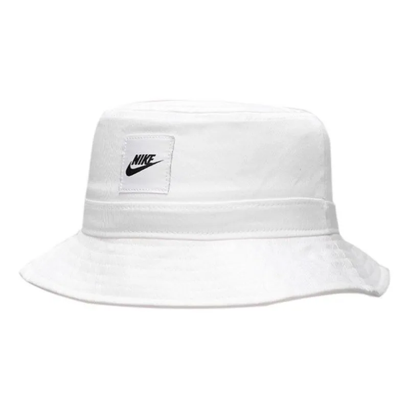 (GS) Nike Bucket Hat 'White' CZ6125-100 sold by KicksCrew
