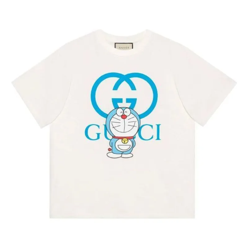 Gucci Doraemon X Cotton T-shirt in Black | Lyst