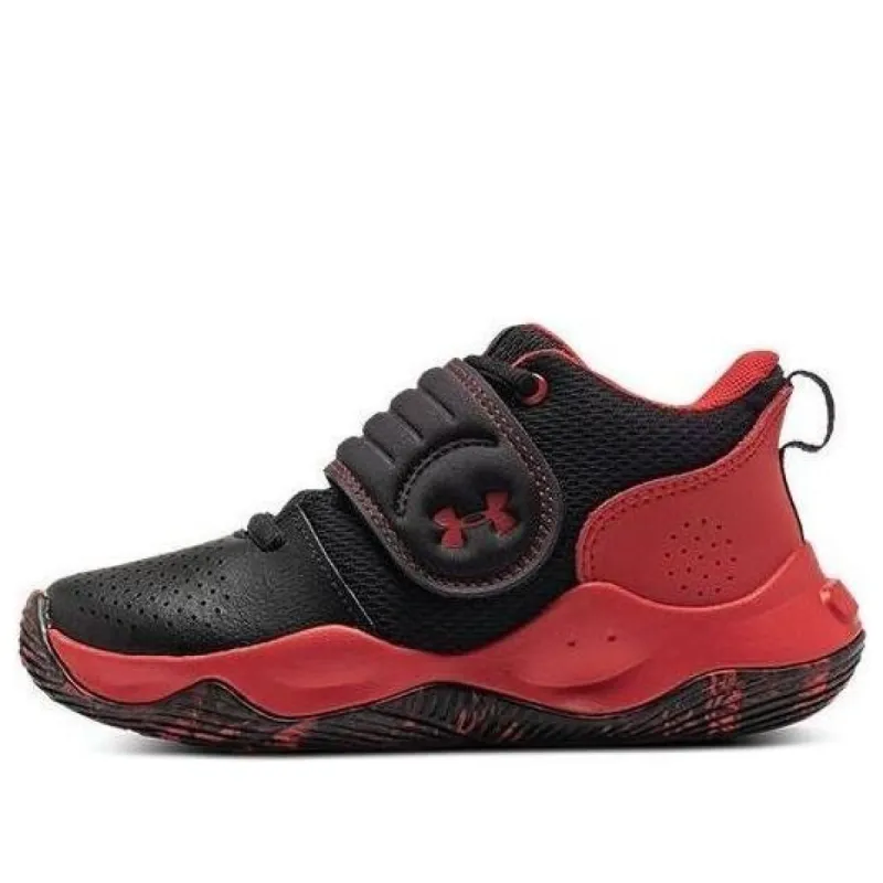 (PS) Under Armour Zone BB 'Black Red Camo' 3024263-002 sold by KicksCrew