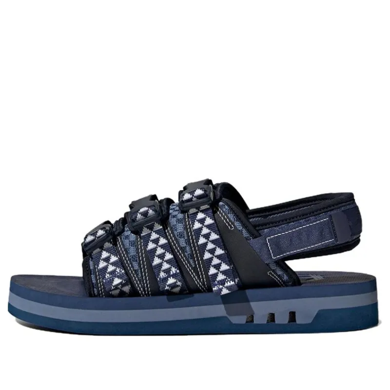 Adidas Originals AdiSTRP Sandals 'Navy Black' IG1574 sold by KicksCrew