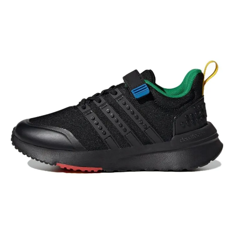 (GS) adidas Racer TR21 EL x LEGO 'Core Black Green' IF2889 sold by KicksCrew