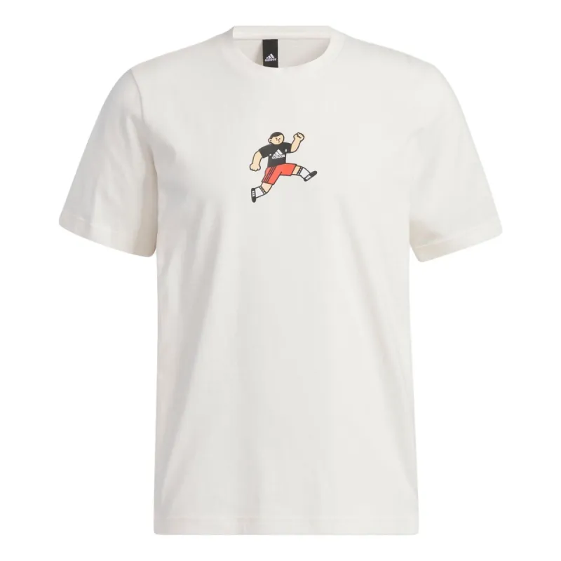 Adidas GFX Story T-shirt 'White' IA8117 sold by KicksCrew
