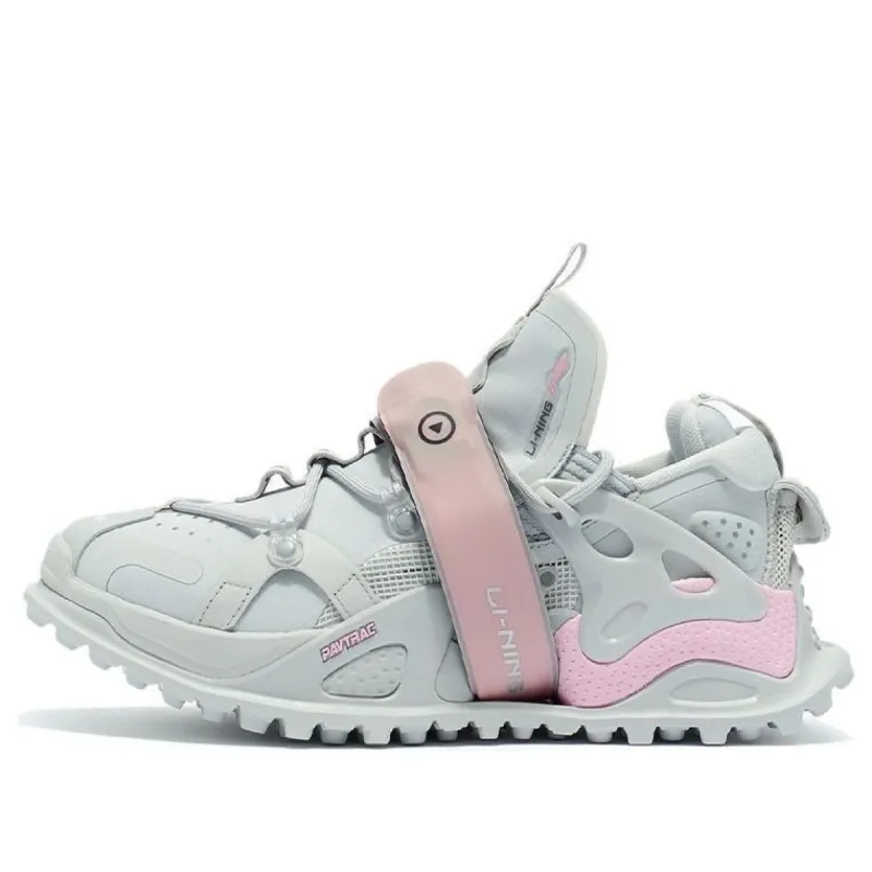 (WMNS) Li-Ning Titan Halo 'Grey Pink' AGLR150-2 sold by KicksCrew