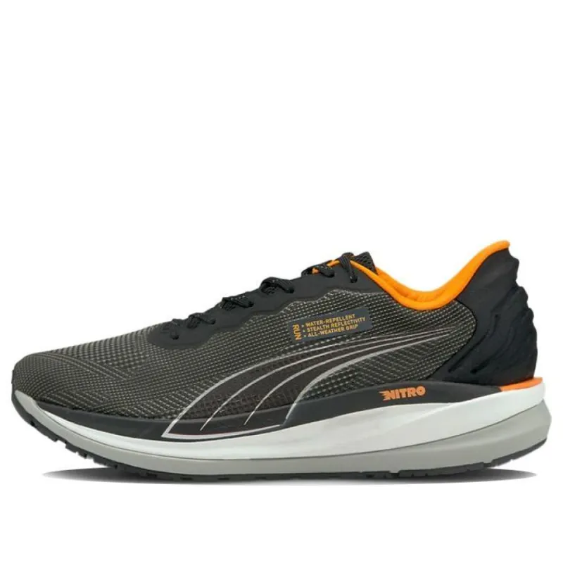PUMA Magnify Nitro WTR 'Black Orange Glow' 195306-01 sold by KicksCrew