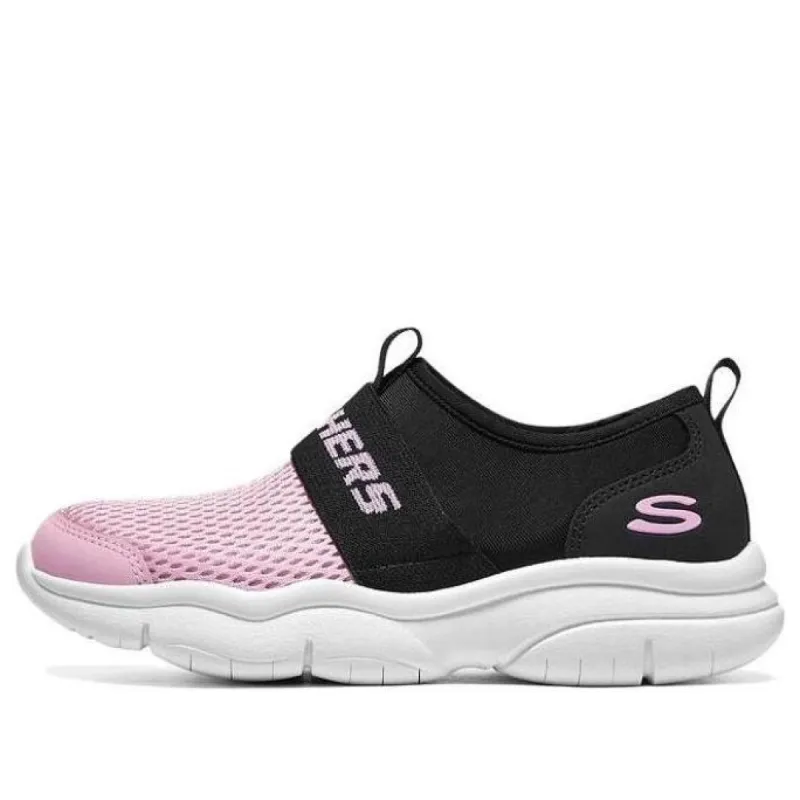 (GS) Skechers Flex Blast Shoes 'Black Pink' 302579L-BKPK sold by KicksCrew