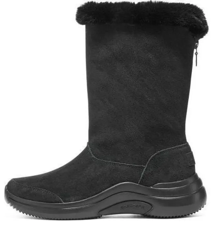 (WMNS) Skechers On The Go Midtown 'Black' 144299-BBK sold by KicksCrew