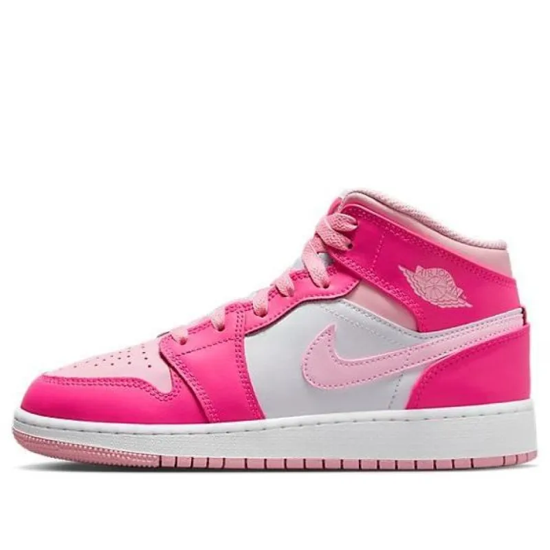 (GS) Air Jordan 1 Mid 'Fierce Pink' FD8780-116 sold by KicksCrew