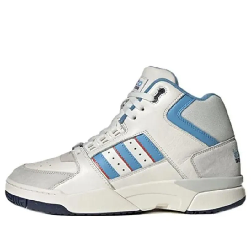 Adidas Torsion Response Tennis Mid Shoes 'Core White Red Light Blue' IF7894 sold by KicksCrew