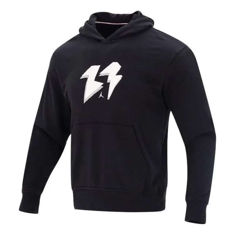 Air Jordan Flight MVP Fleece Pullover Hoodie 'Black' FQ1871-010 sold by KicksCrew