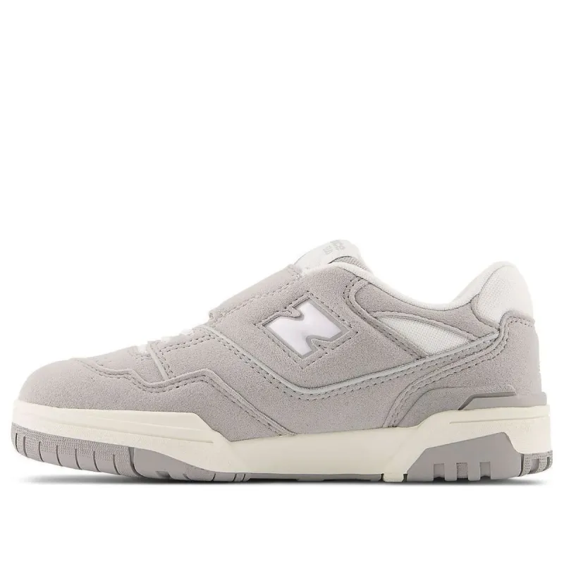 (GS) New Balance 550 Bungee Lace Shoes 'Grey White' PHB550NB sold by KicksCrew