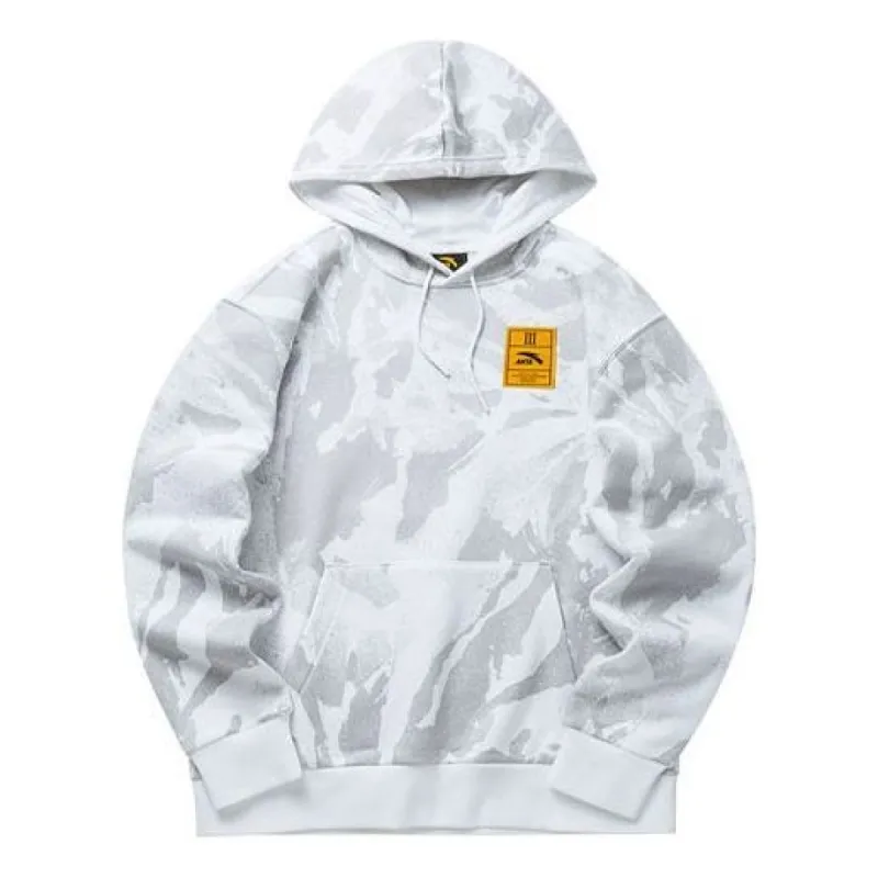 ANTA Living Series Casual Long Sleeves Sports Loose Couple Style White 152148743-2 sold by KicksCrew