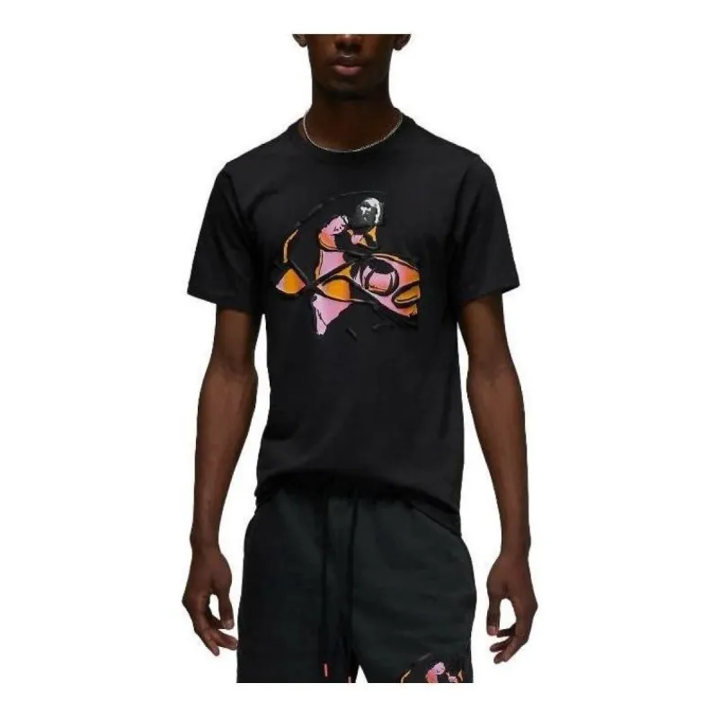 Air Jordan Flight MVP Logo T-shirt 'Off Noir' DX9569-045 sold by KicksCrew
