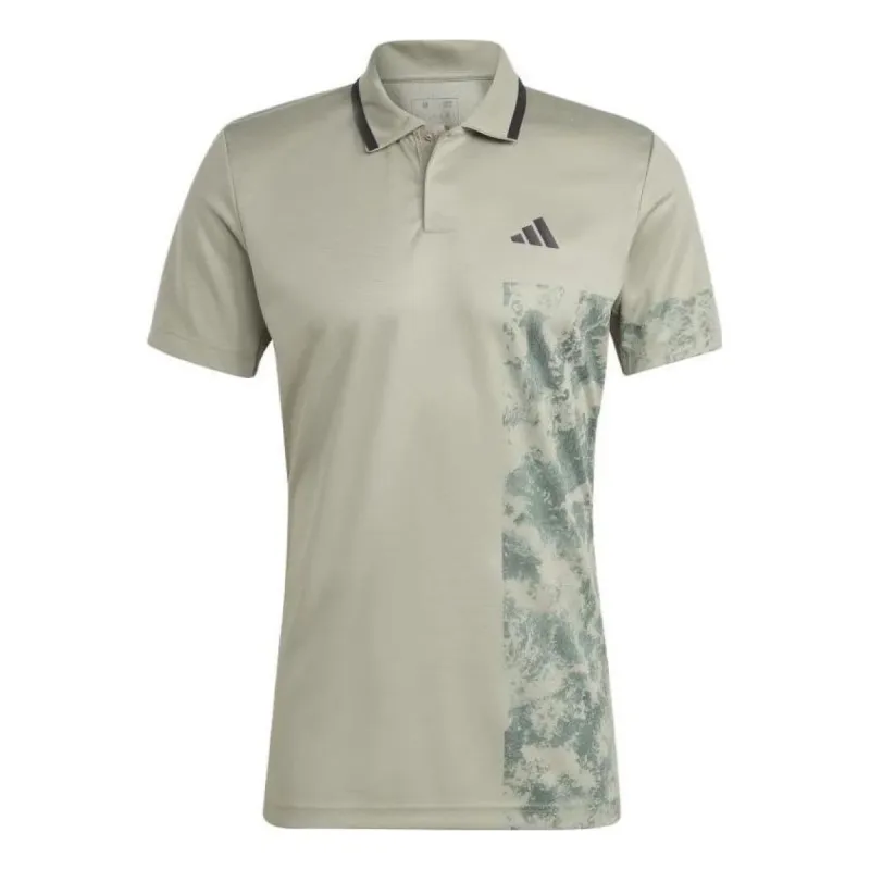 adidas Tennis Paris HEAT.RDY FreeLift Polo Shirt 'Silver Pebble' HT7233 sold by KicksCrew