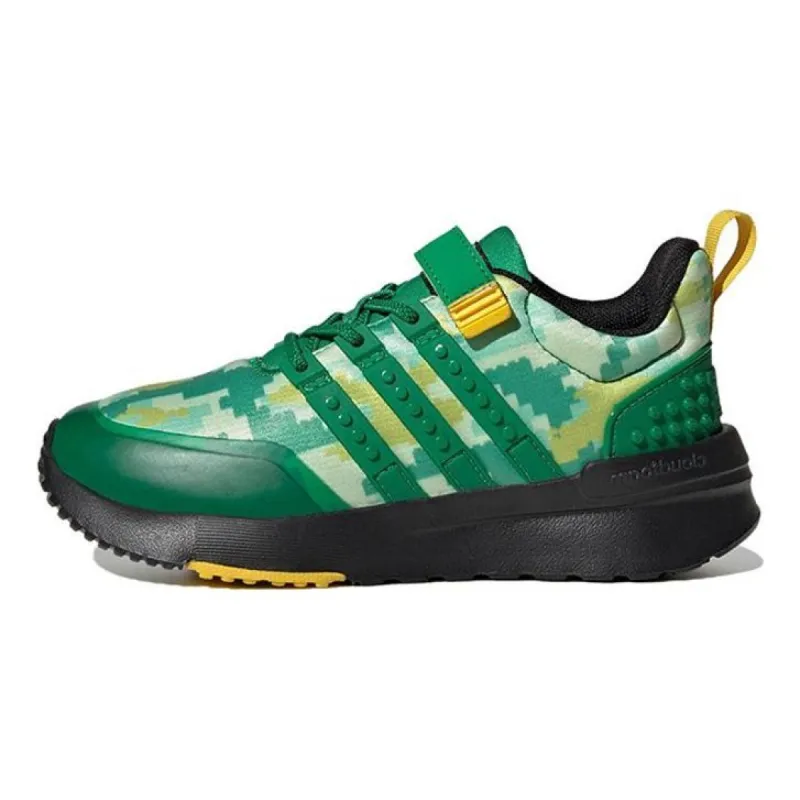 (PS) adidas Racer TR21 EL x LEGO 'Digi Camo - Green' HQ1325 sold by KicksCrew