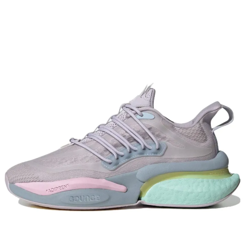 (WMNS) Adidas AlphaBoost V1 Shoes 'Silver Dawn Orchid Fusion' IE9731 sold by KicksCrew