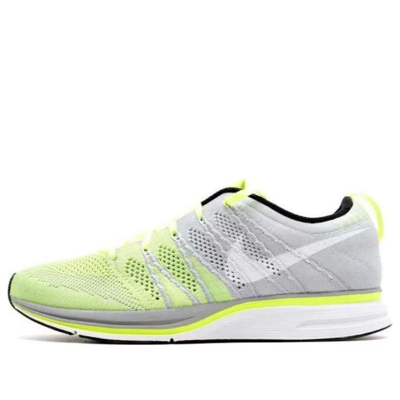 Nike Flyknit Trainer 'Volt White' 532984-714 sold by KicksCrew
